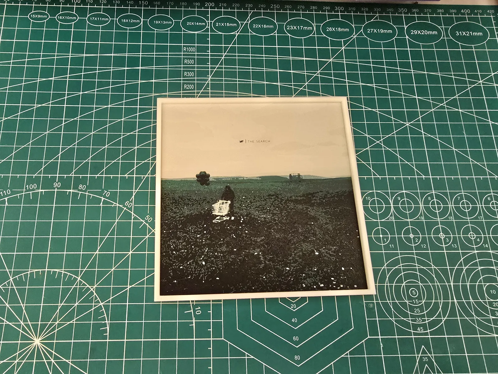 NF "The Search" Album - Hueforge Art