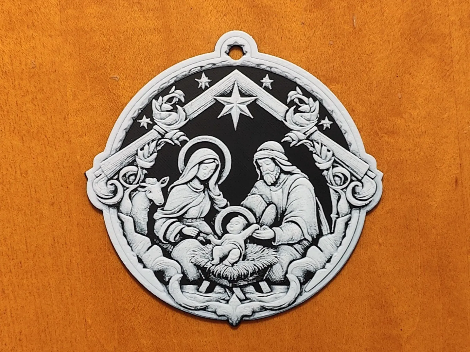 Nativity Christmas Tree Ornament Bauble Decoration