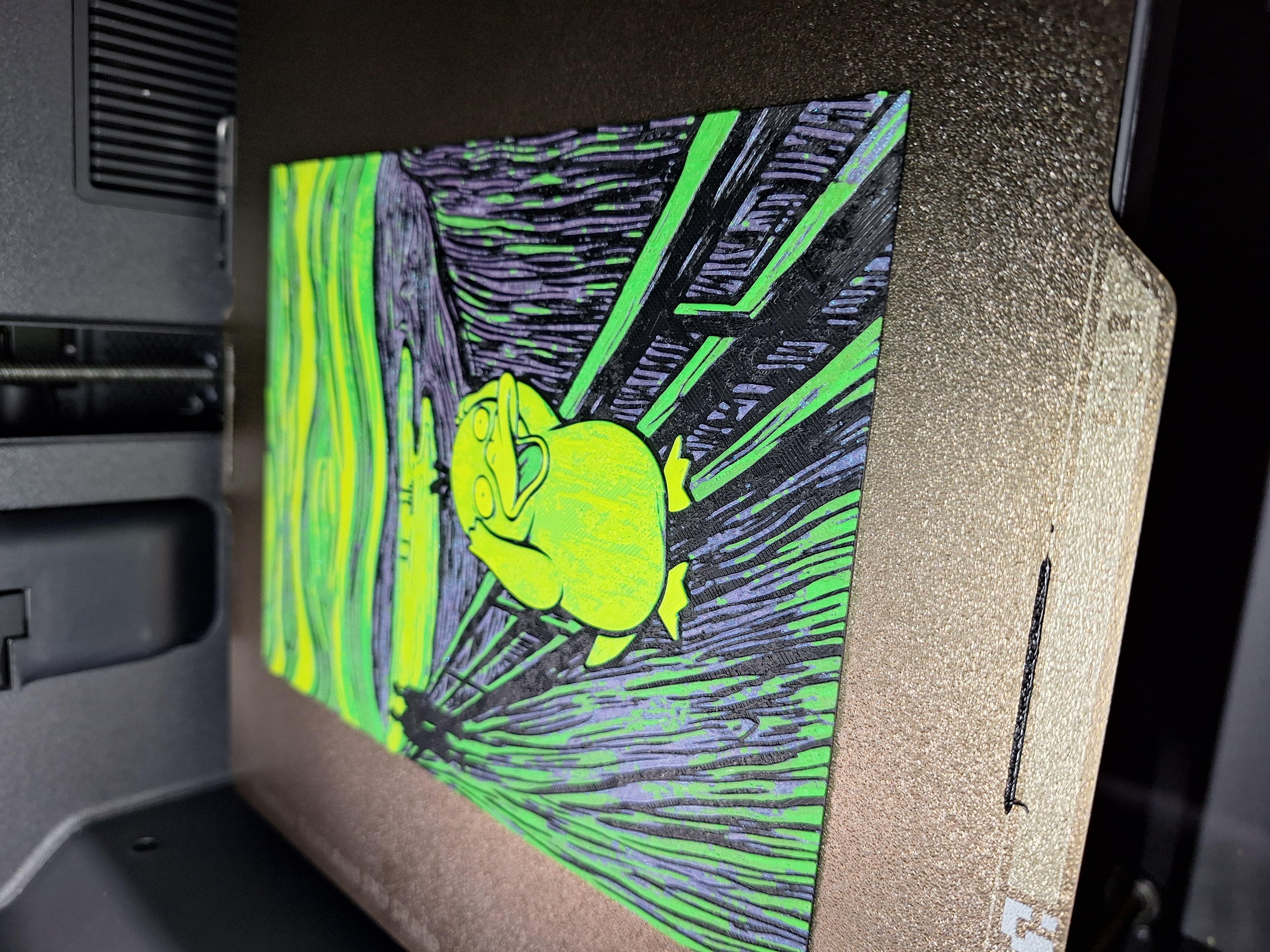 Psy-Scream - Hueforge Wall Art