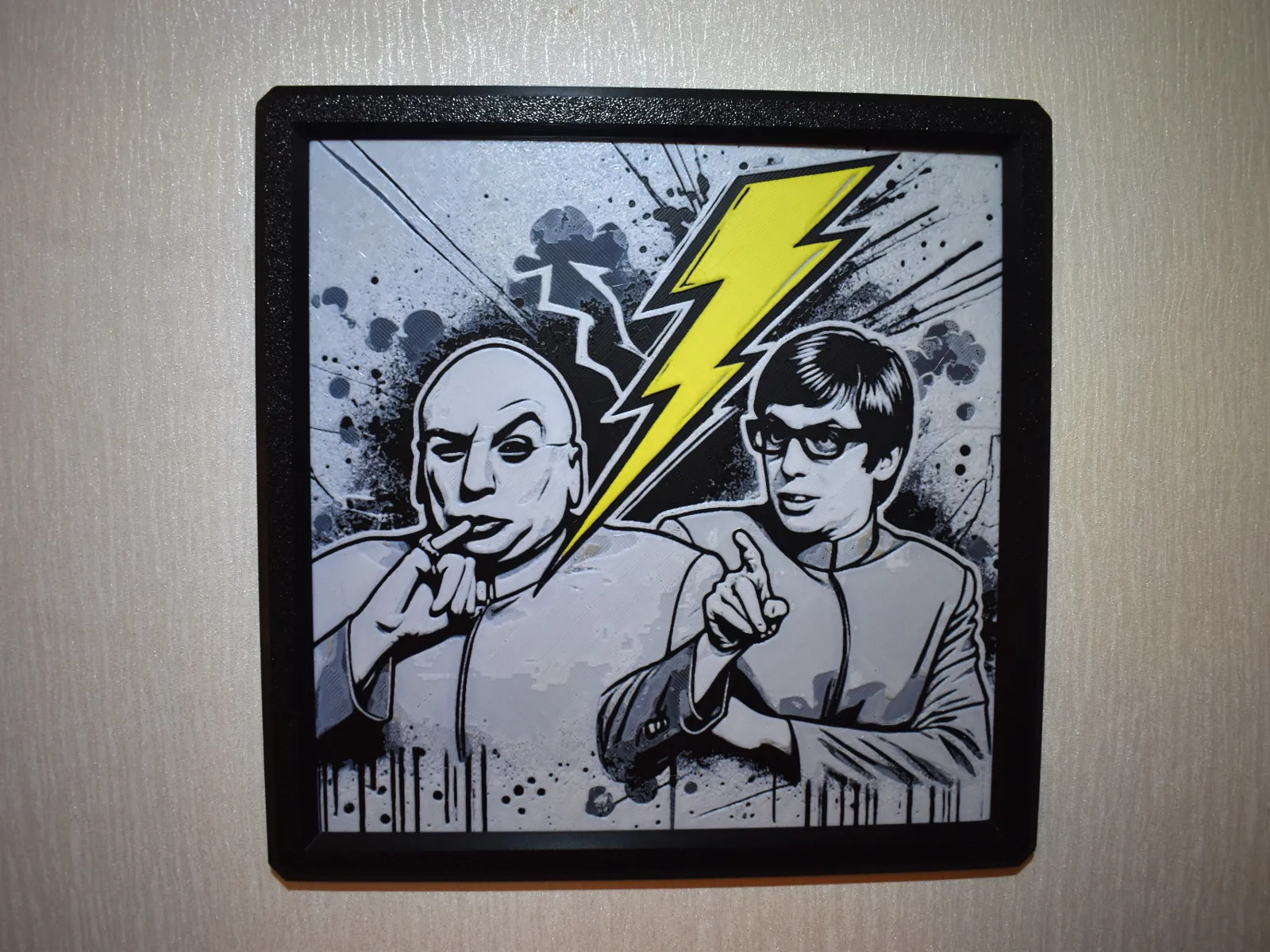 Austin Powers Hueforge