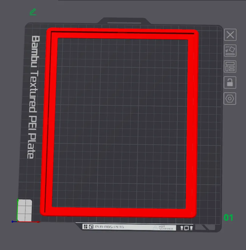 Frame for Goku portrait - Hueforge