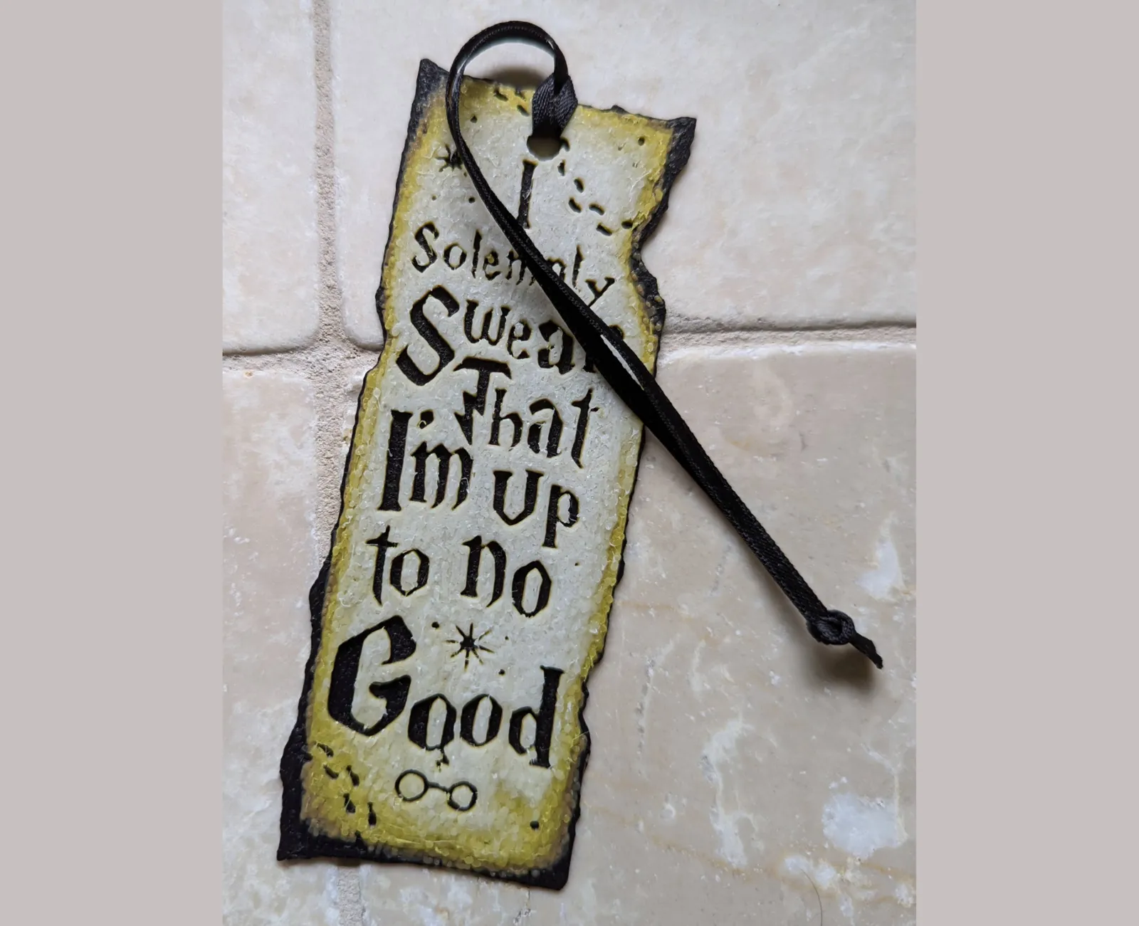 Marauder's Map Bookmark - Hueforge