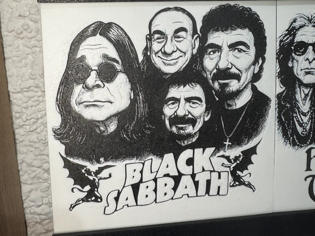 Hue Forge Karikatur Black Sabbath