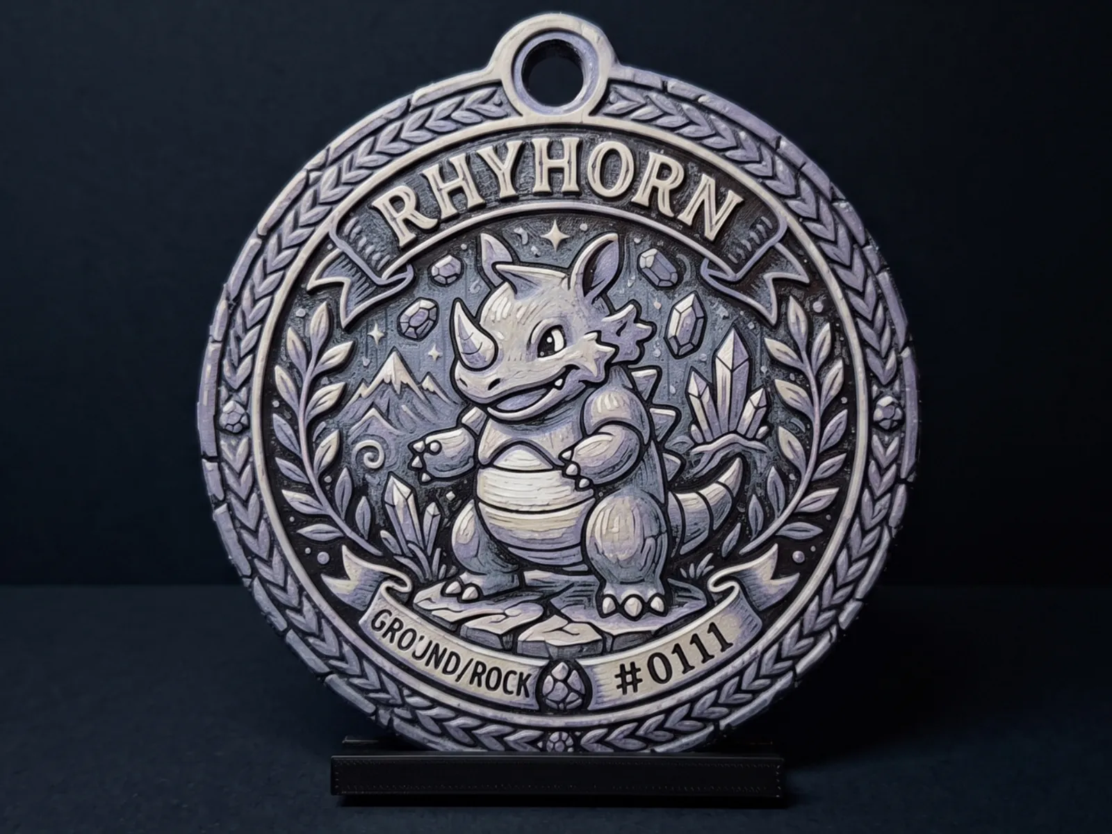 Rhyhorn #0111 - Pokemon Ornament