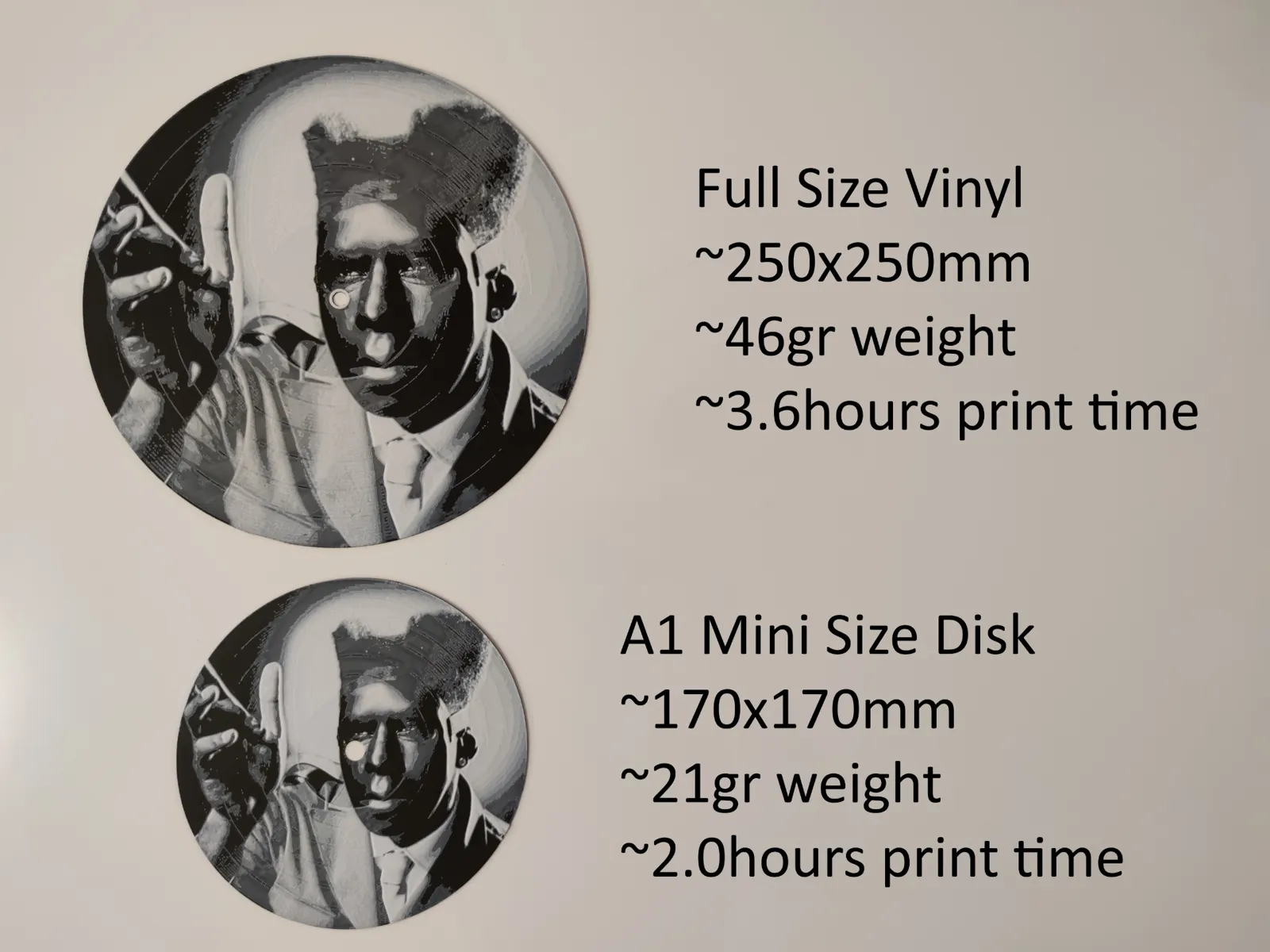 Chromakopia Vinyl Print - Tyler The Creator (B&W)