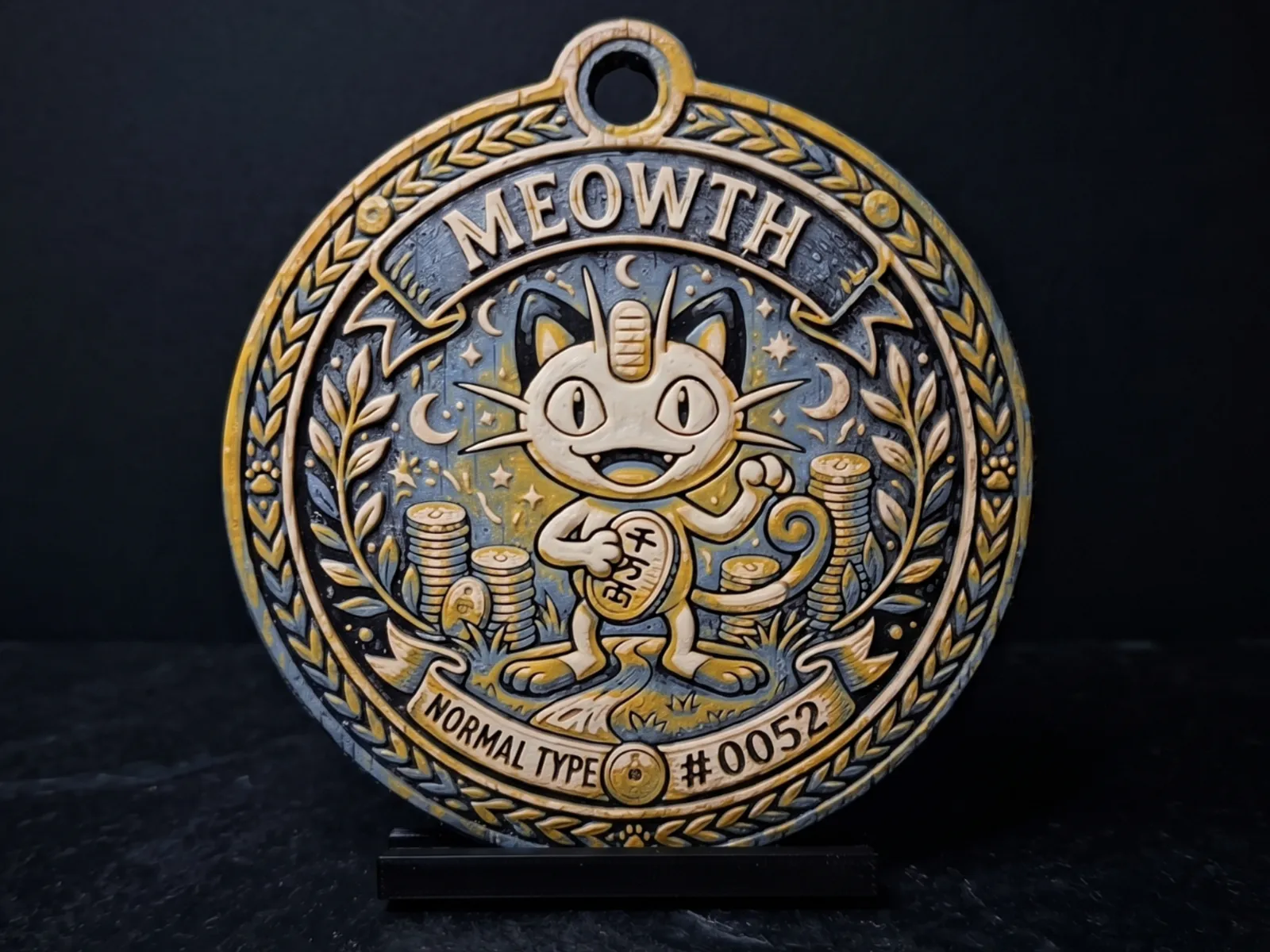 Meowth #0052 - Pokemon Ornament