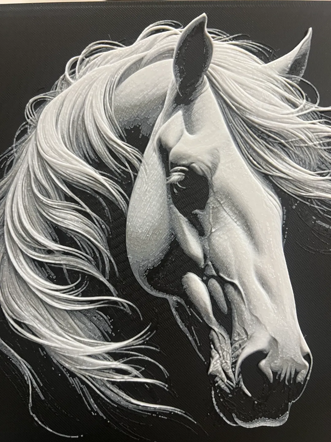 Horse Face Art Hueforge