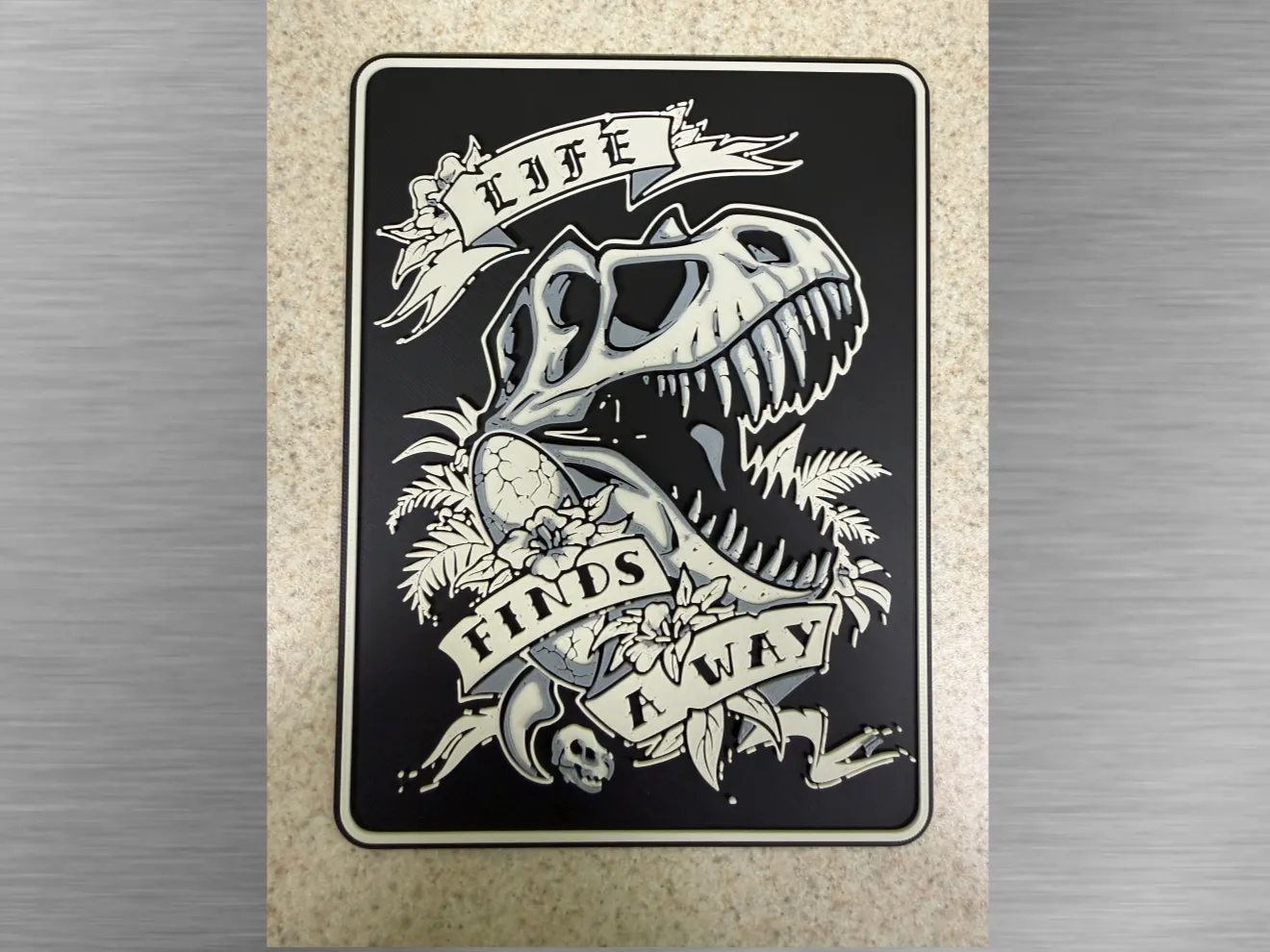 Life Finds a Way-Sign