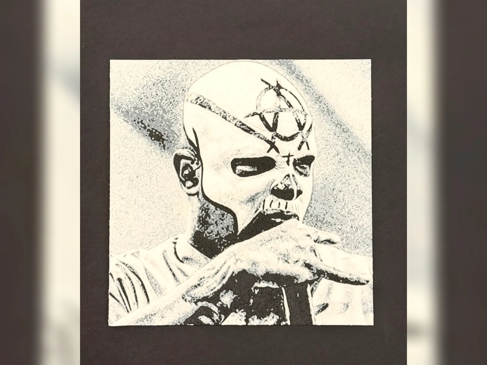 Tech N9ne Sepia Portrait