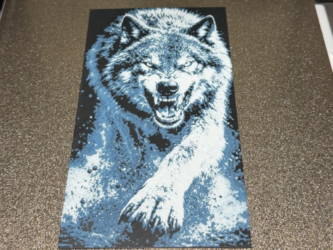 Charging Wolf HUEFORGE
