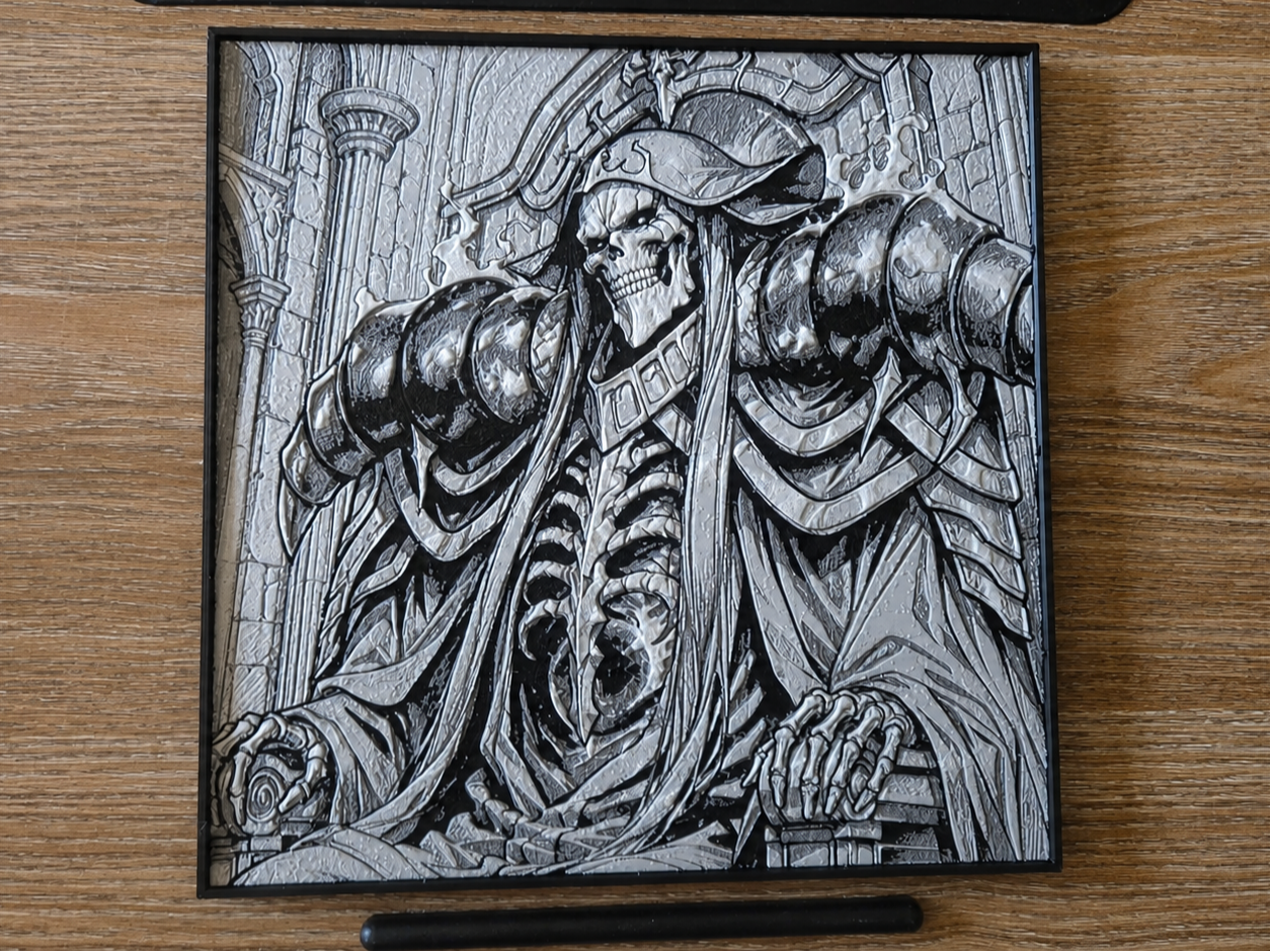 Ainz Ooal Gown - Overlord HueForge Art