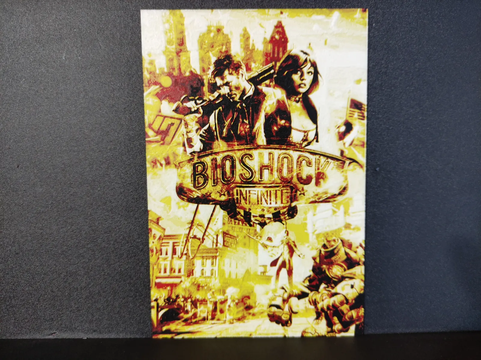 Bioshock Infinite Cover -Elizabeth & Booker DeWitt