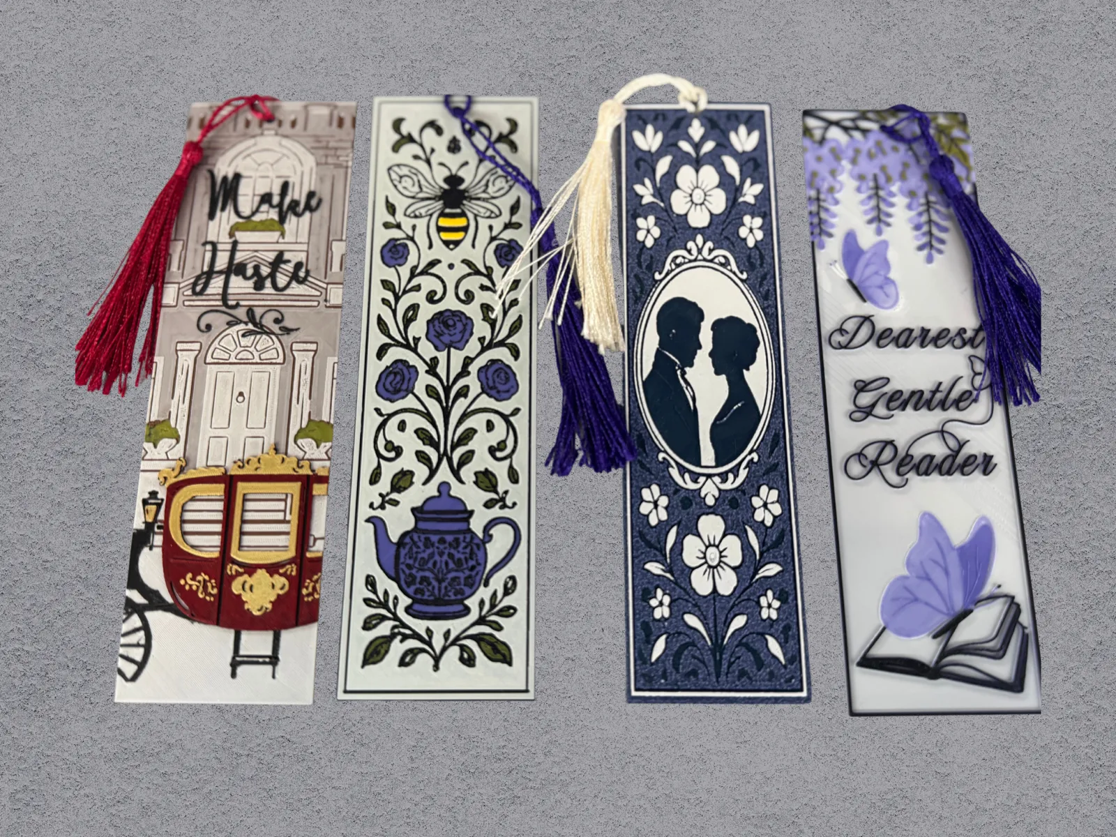 Bridgerton Make Haste Bookmark