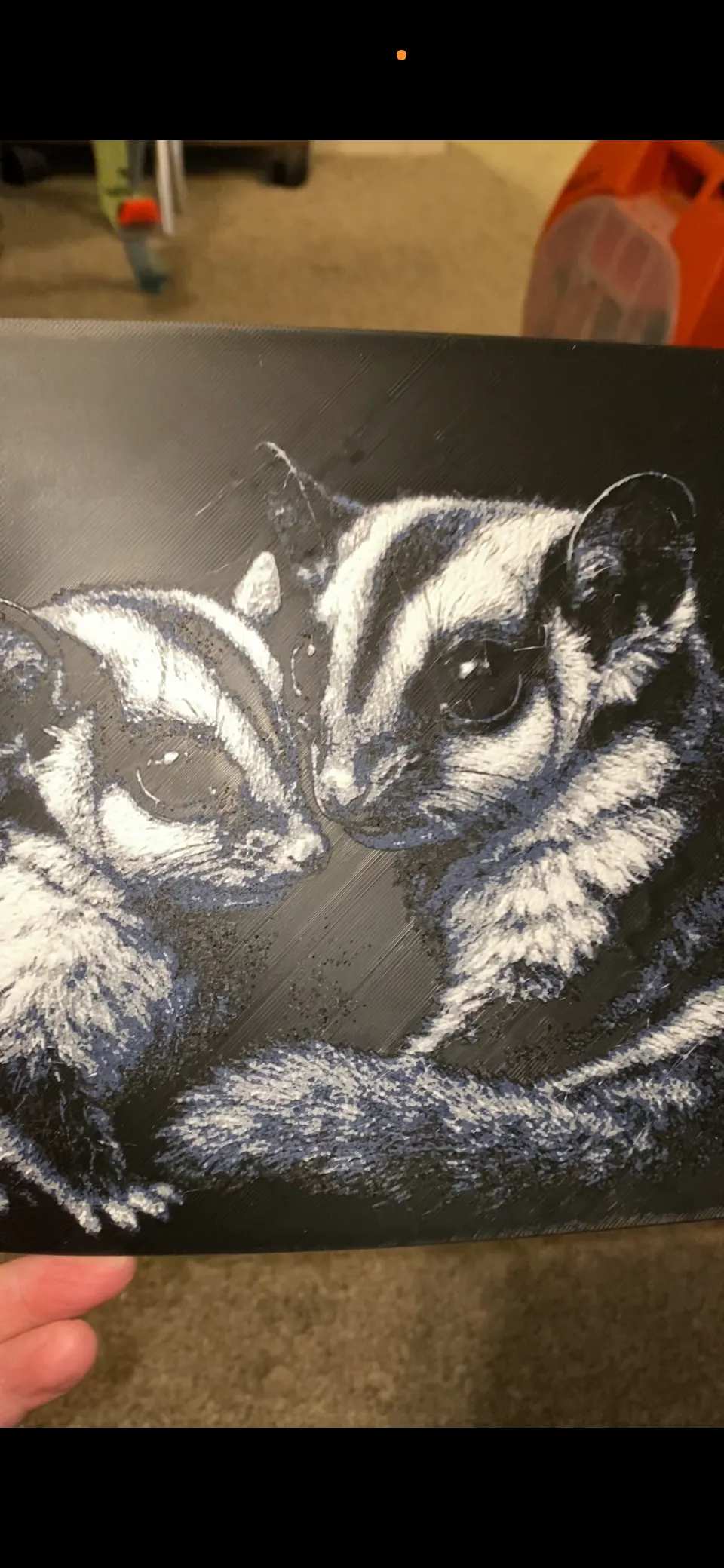 Sugar Gliders 8"x8" 4 Color Hue Forge