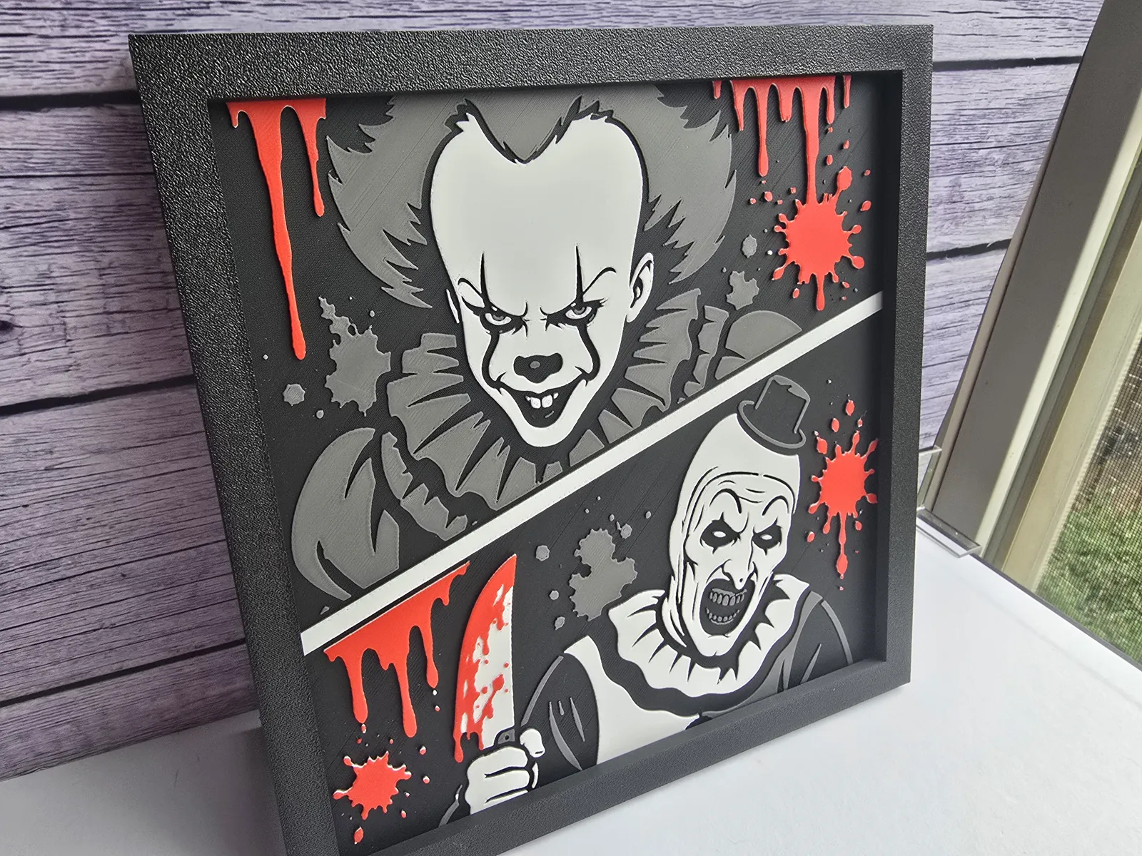Killer Clowns - Horror HueForge