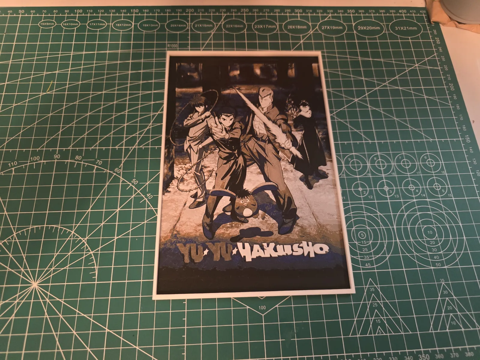 Yu Yu Hakusho Anime Poster - Hueforge Art