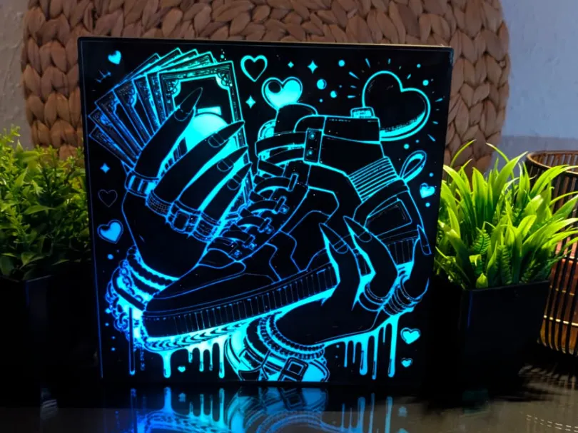 Neon Sneaker Hustle - Complete Comic Lightbox