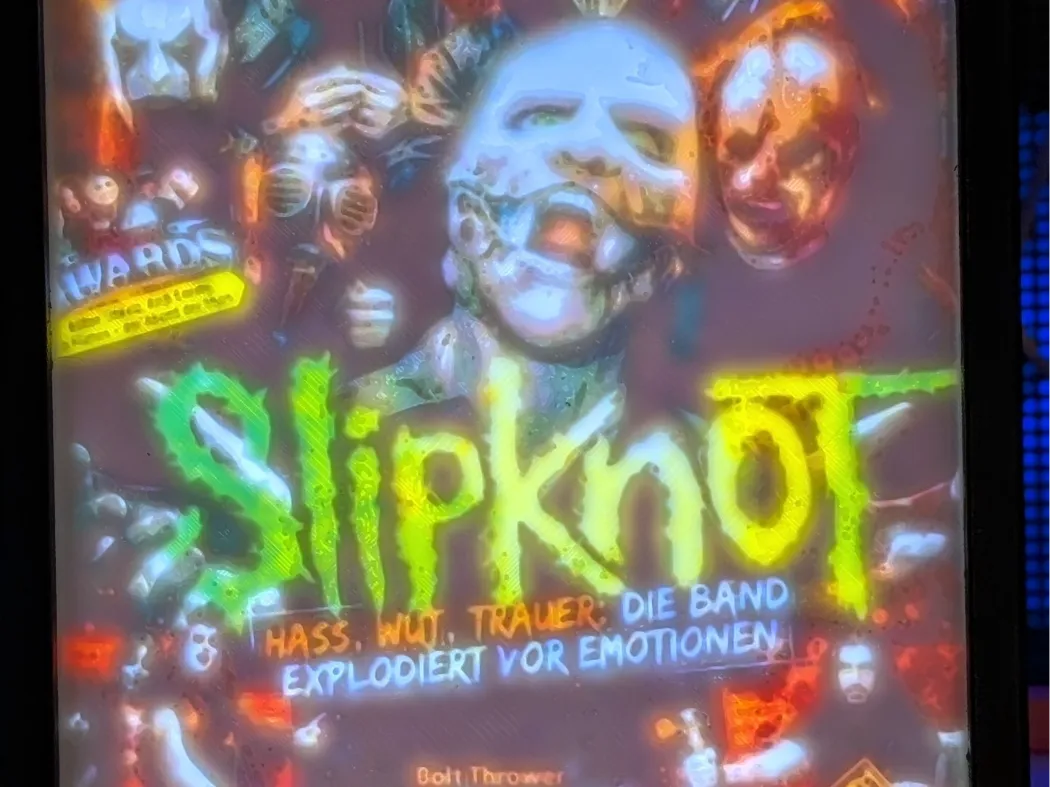 Slipknot Metal Hammer Litho