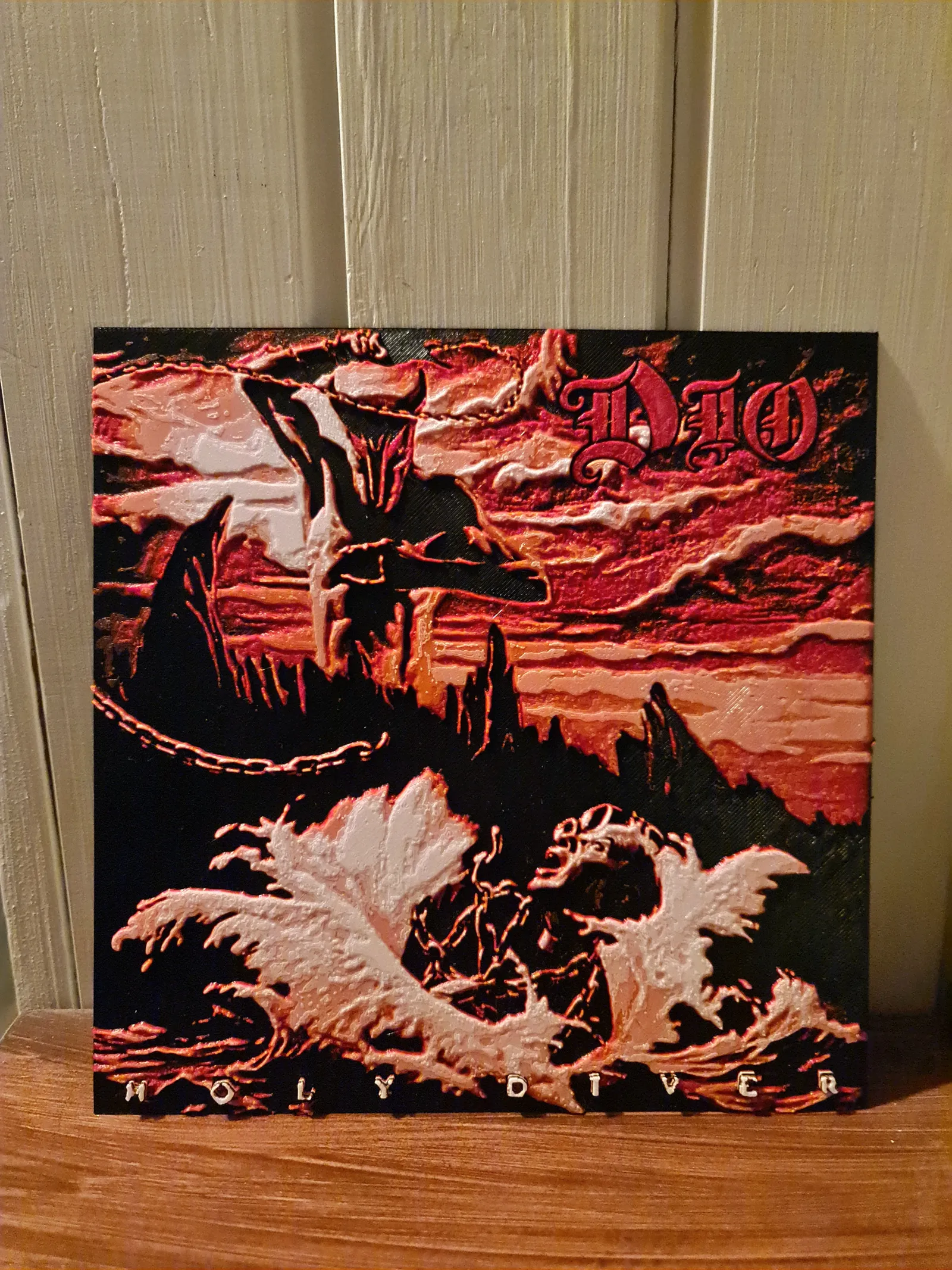 DIO Holy Diver lp cover
