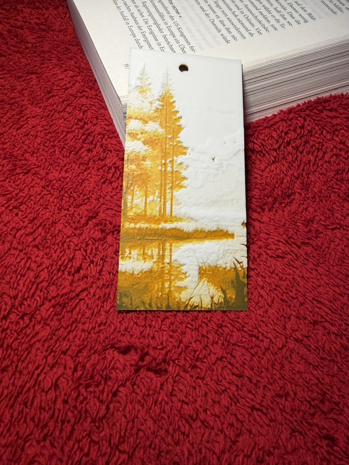 Nature Bookmark - Hue Forge