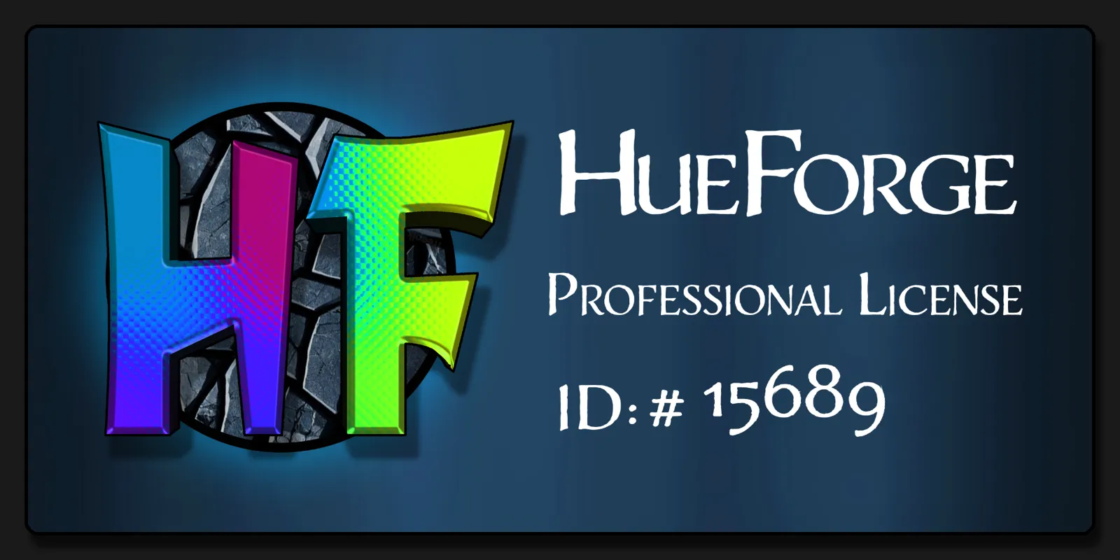 Hueforge heart made of Roses