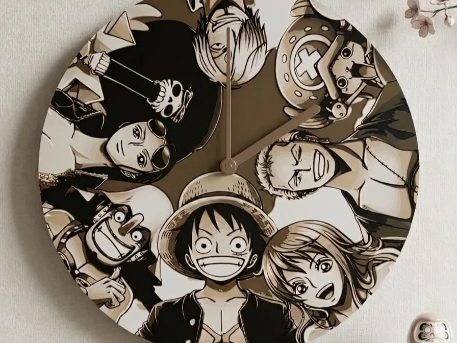 Orologio da Parete Anime (One Piece)–Multicolore