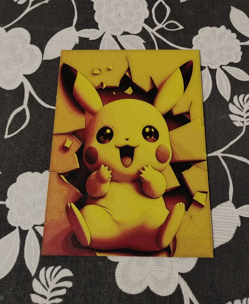 Pokemon Pikachu Happy Hueforge