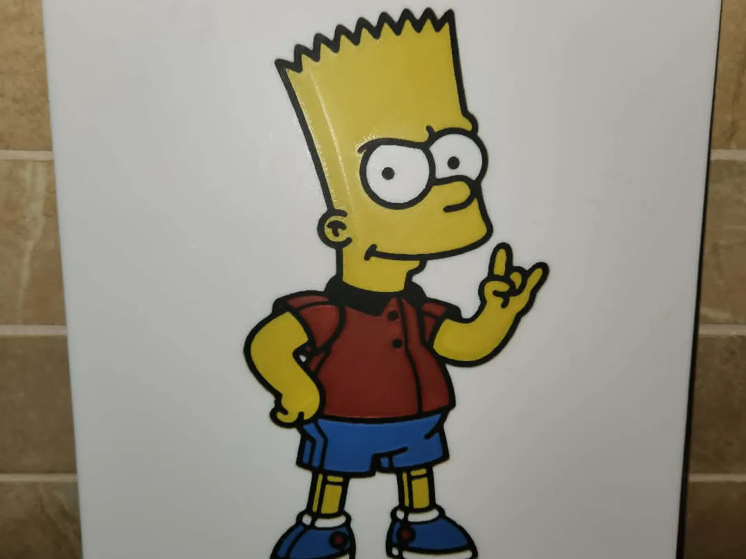 Hueforge - Bart Simpsons