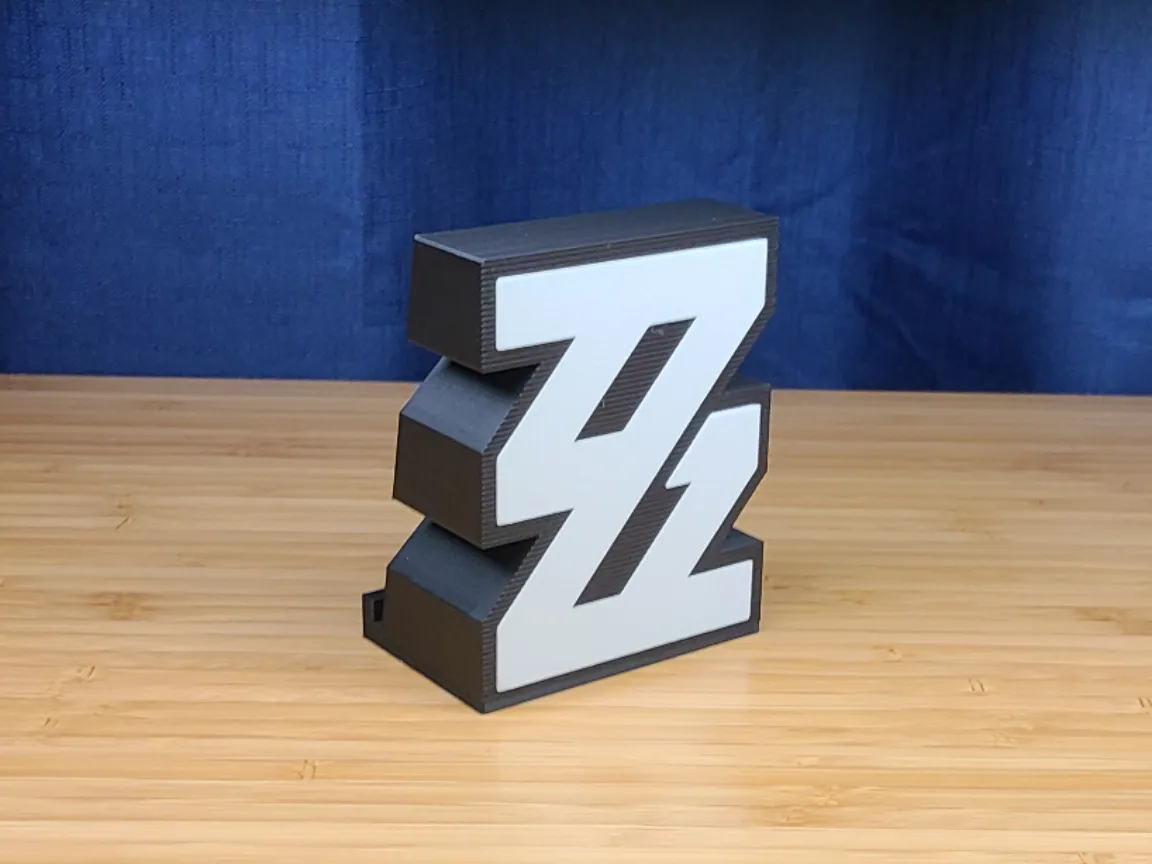 Hue Forge 10° Stand with Zenless Zone Zero logo