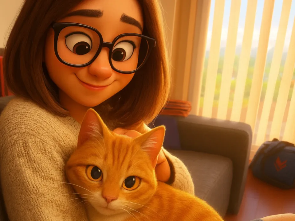 Cuddly Cat