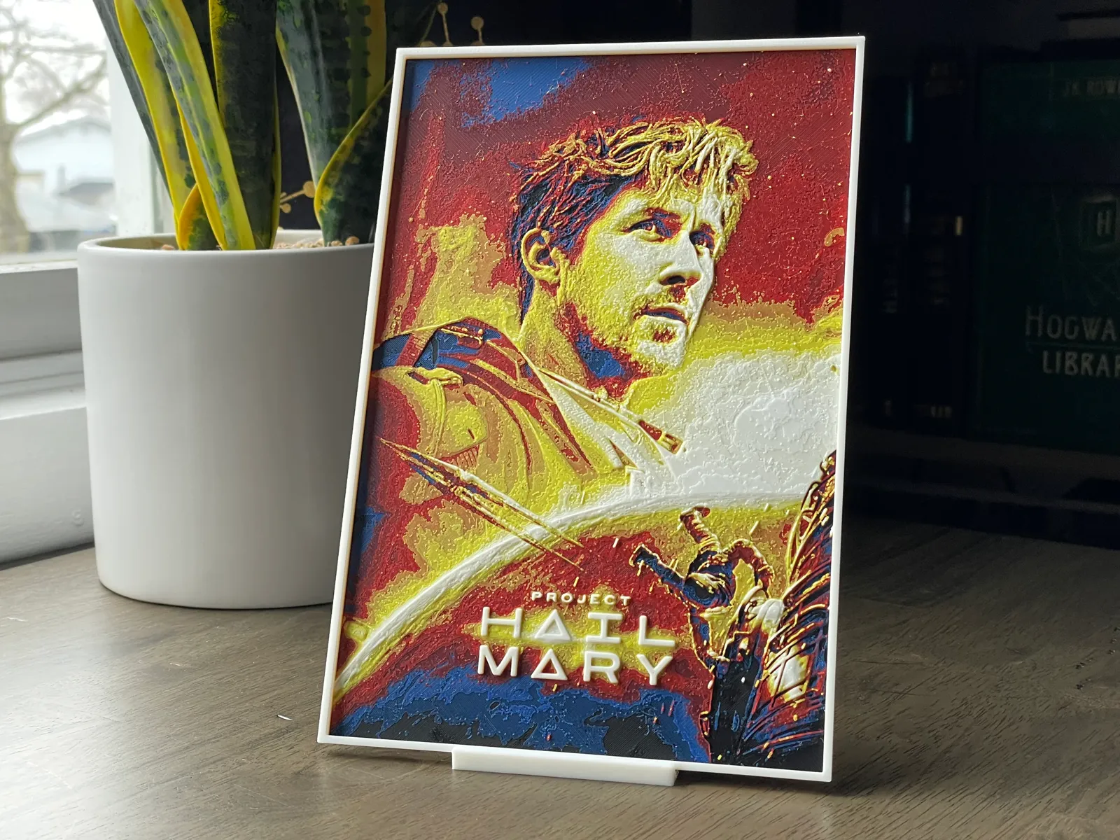 Project Hail Mary (2026) Hueforge Movie Poster