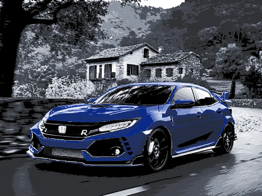 Honda Civic Type R - Hueforge