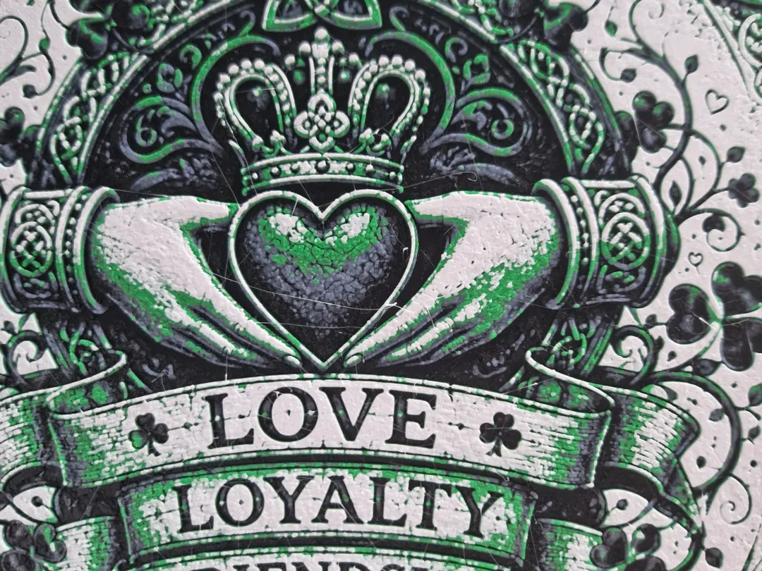 celtic irish claddagh hueforge