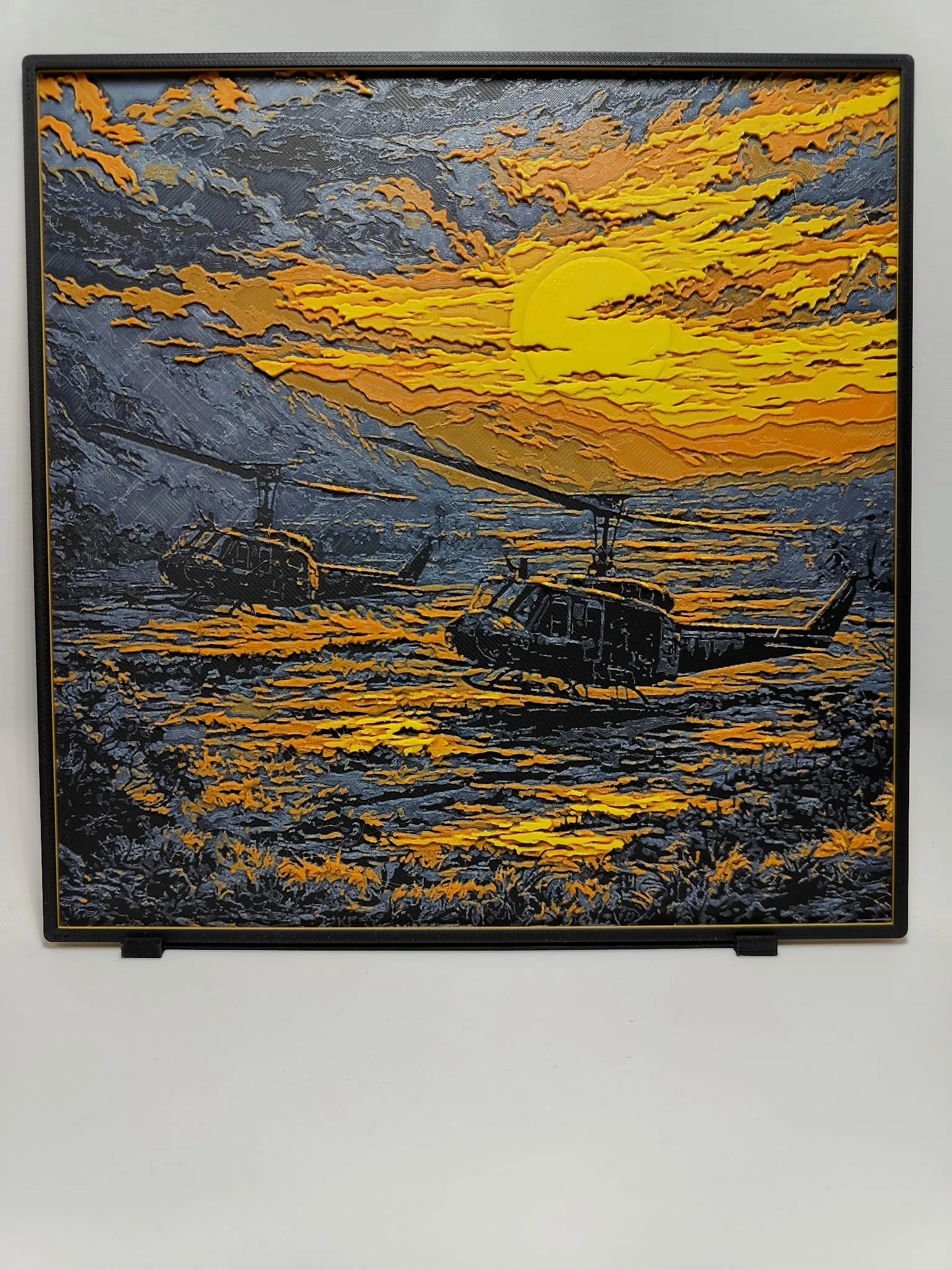 UH-1 Huey Sunset - Hueforge