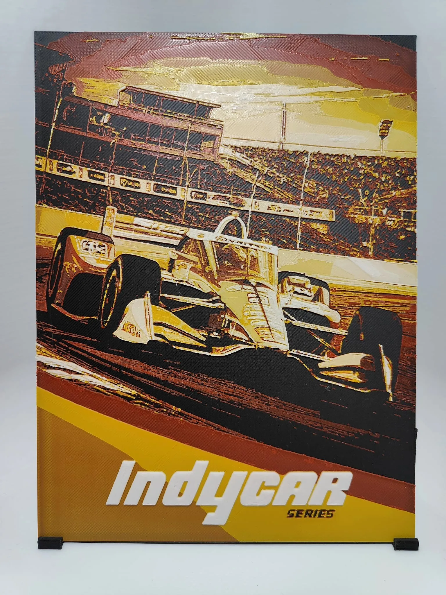 IndyCar Series Poster - Hueforge