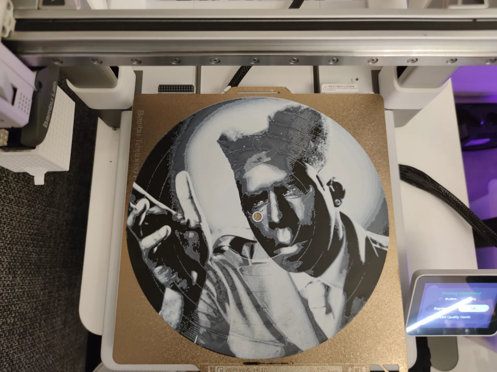 Chromakopia Vinyl Print - Tyler The Creator (B&W)