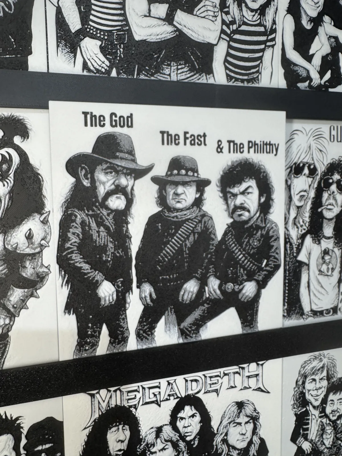 Hue Forge Karikatur – Motörhead "The God"