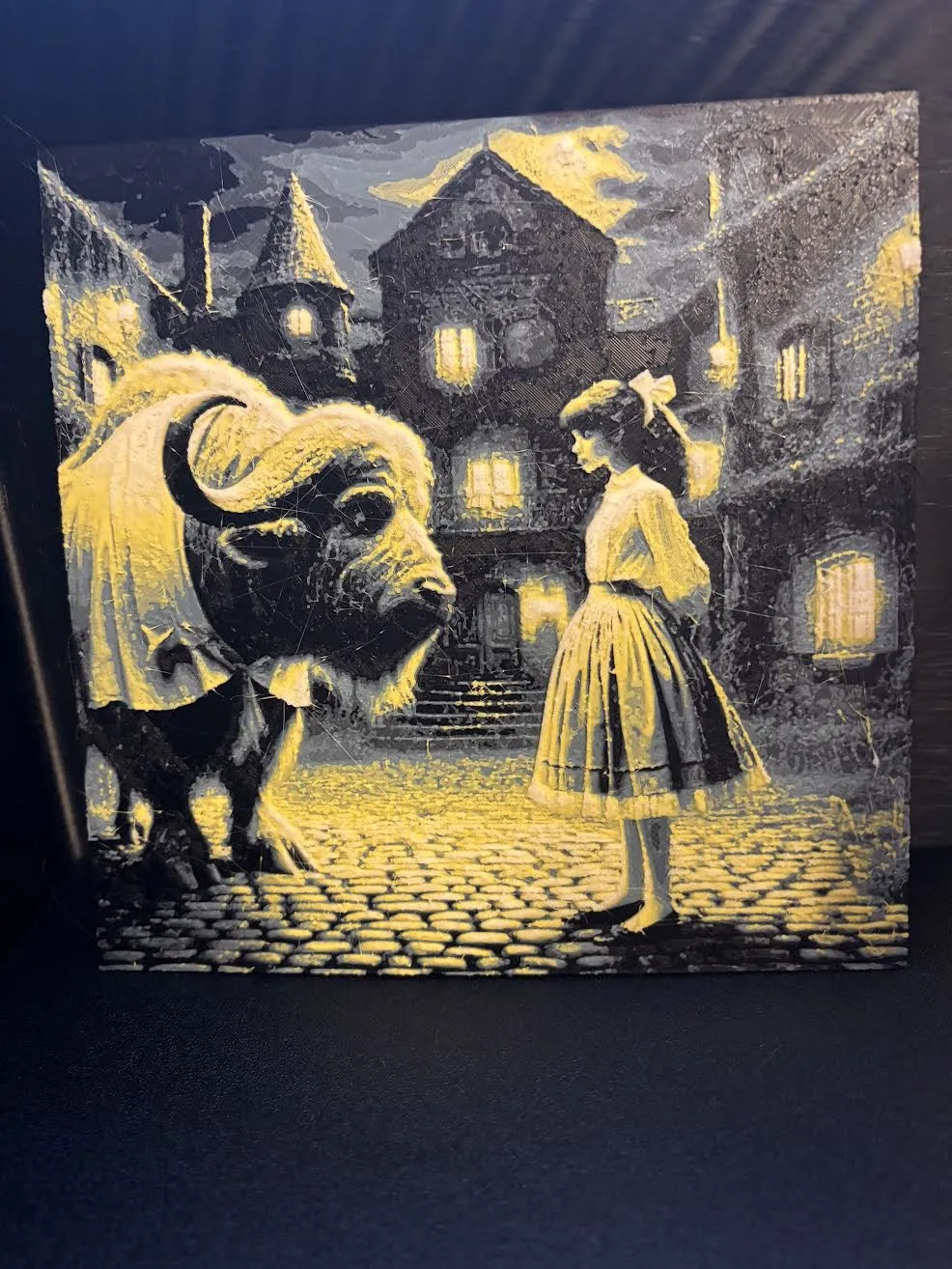 Hueforge Beauty and The Beast