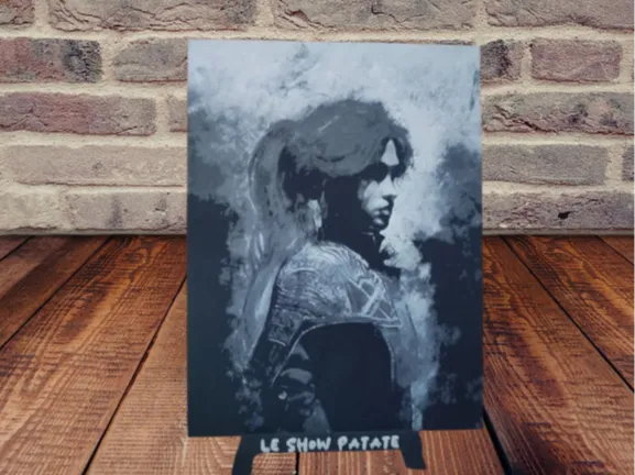 Portrait Maëlle Clair Obscur hueforge