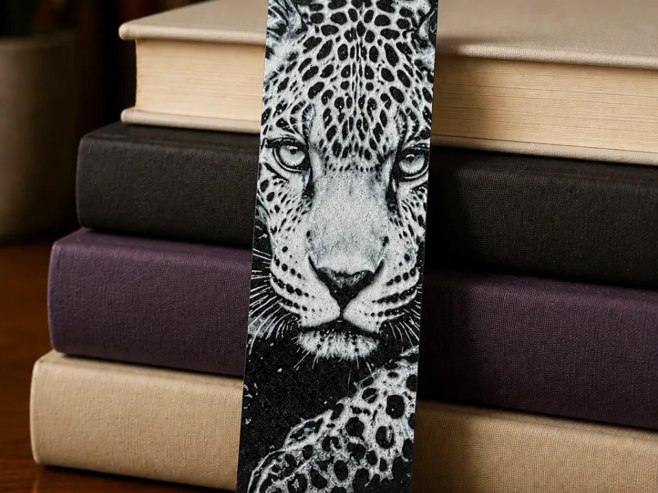 Leopard Bookmark (0.2mm)