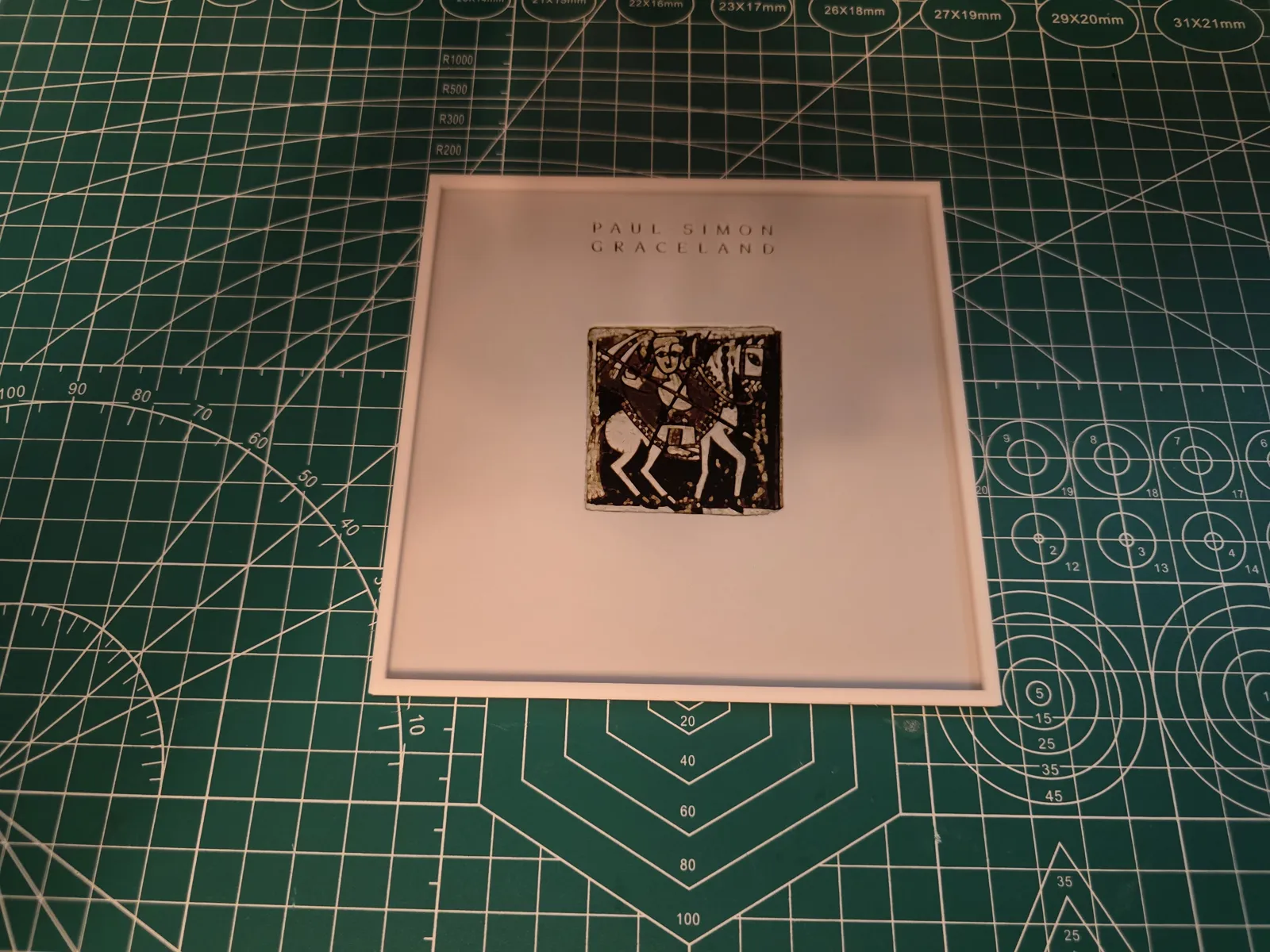 Paul Simon "Graceland" Album - Hueforge Art