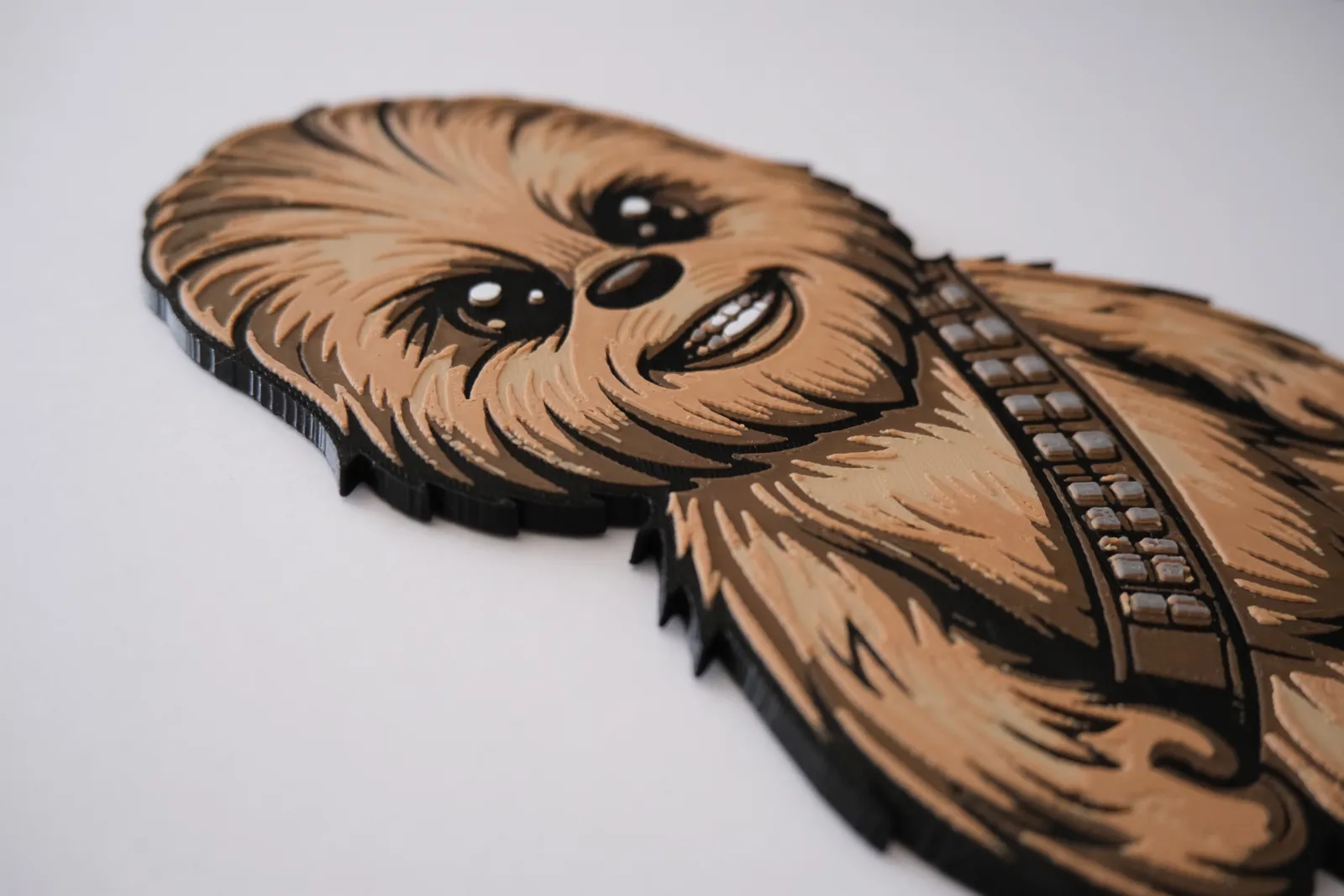 Chewbacca Cartoon Star Wars Hueforge