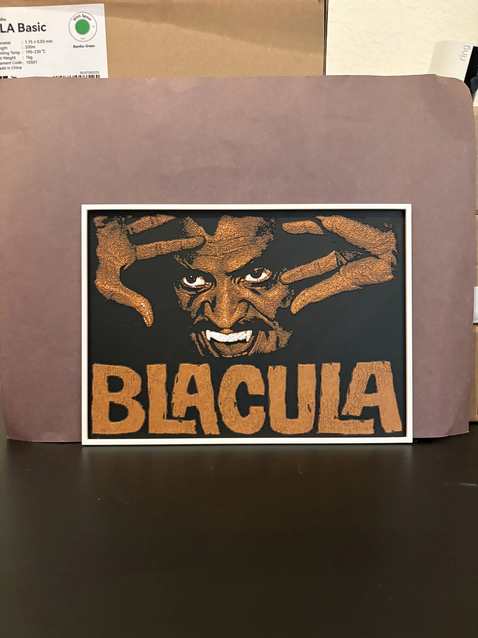 Blacula Hueforge