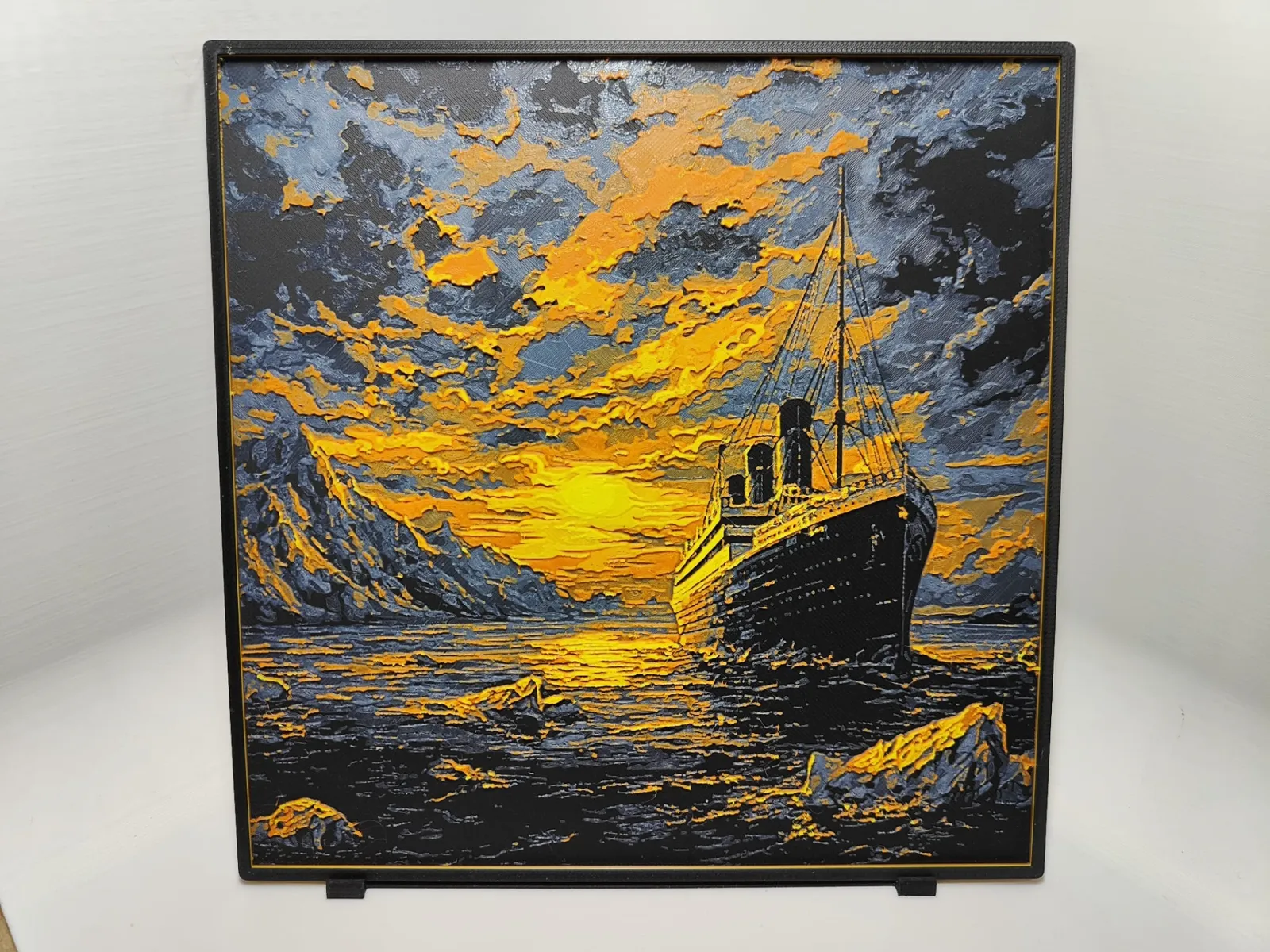 Titanic Sunset - Hueforge