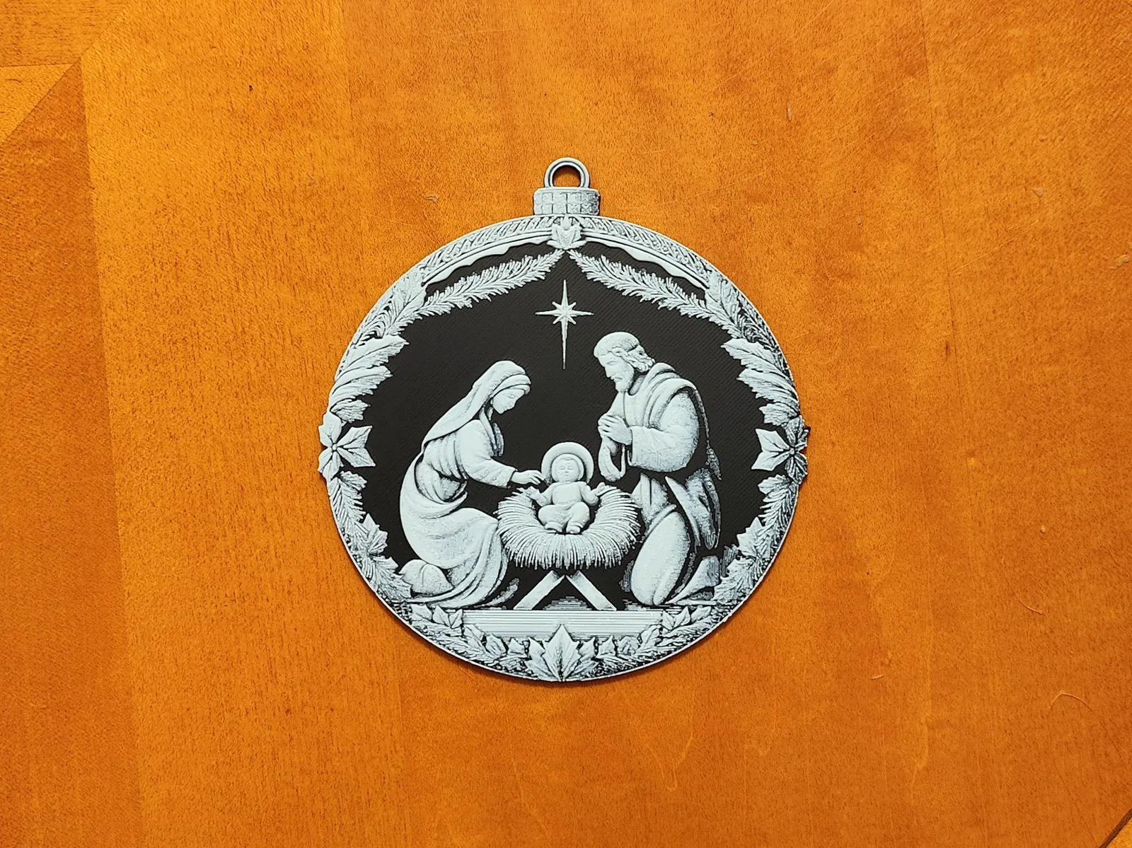 Nativity Christmas Tree Ornament Bauble Decoration