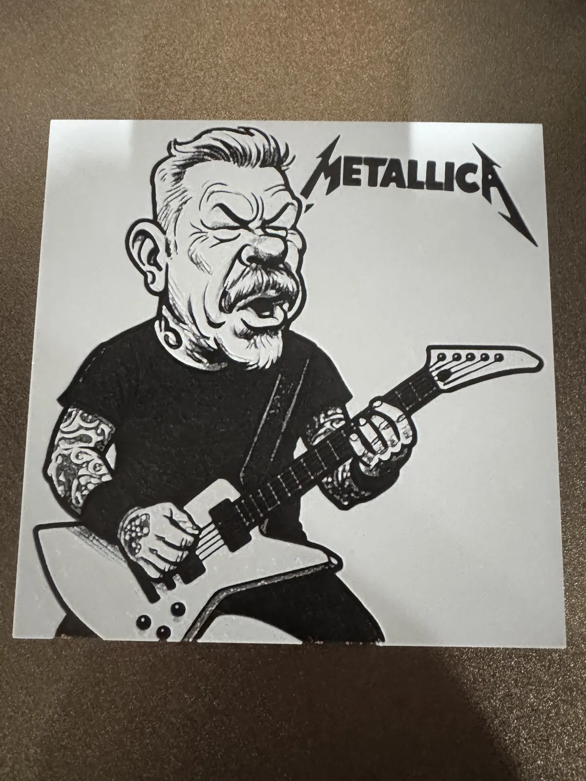 Hue Forge Karikatur James Hetfield