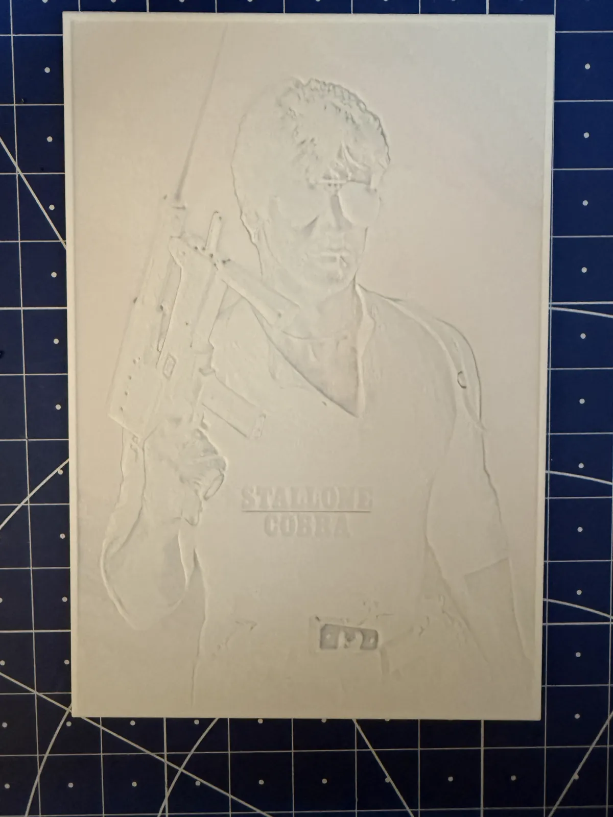 Stallone Cobra Lithophane