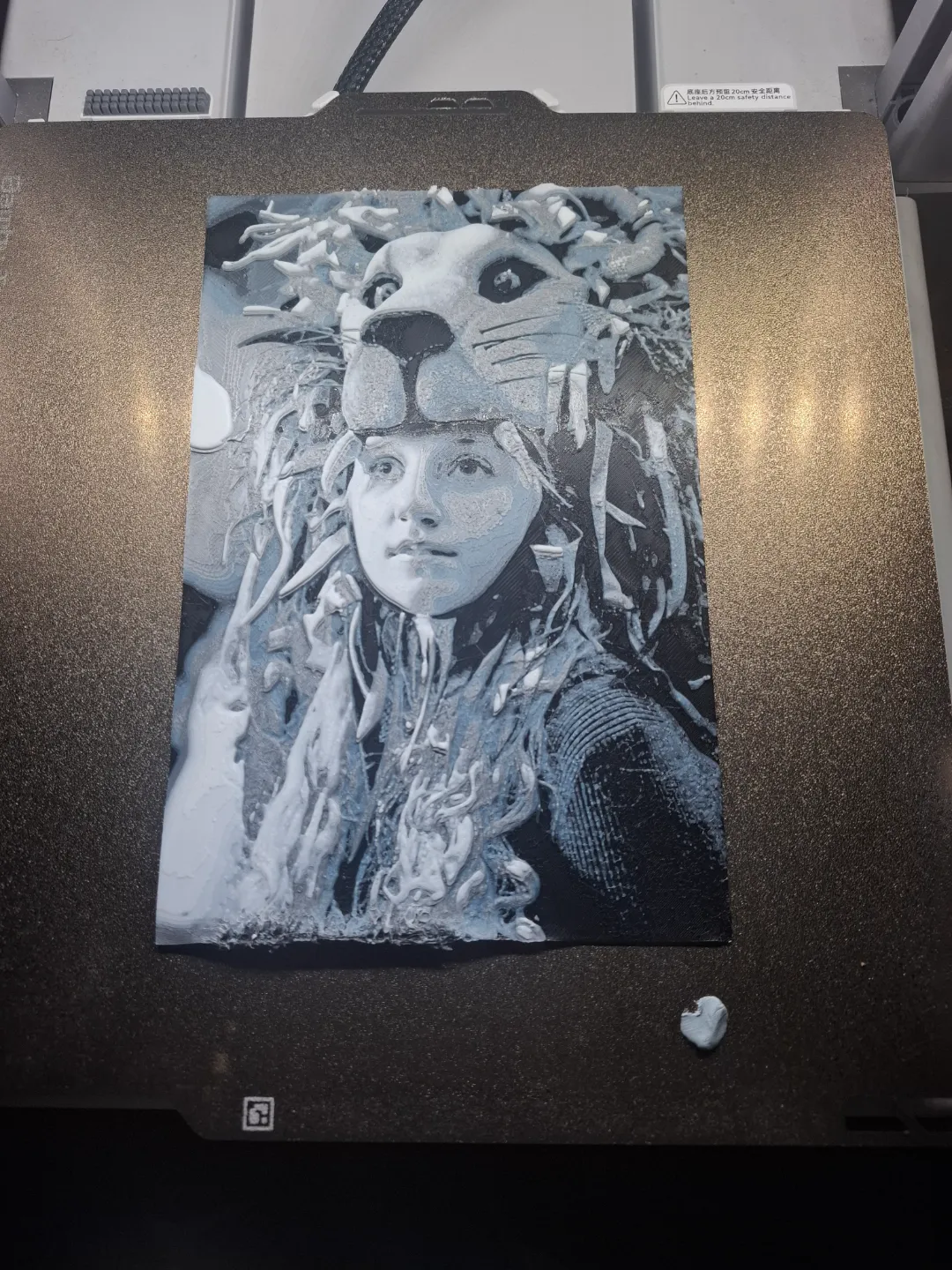 Luna as the Lion (Harry Potter) Hueforge