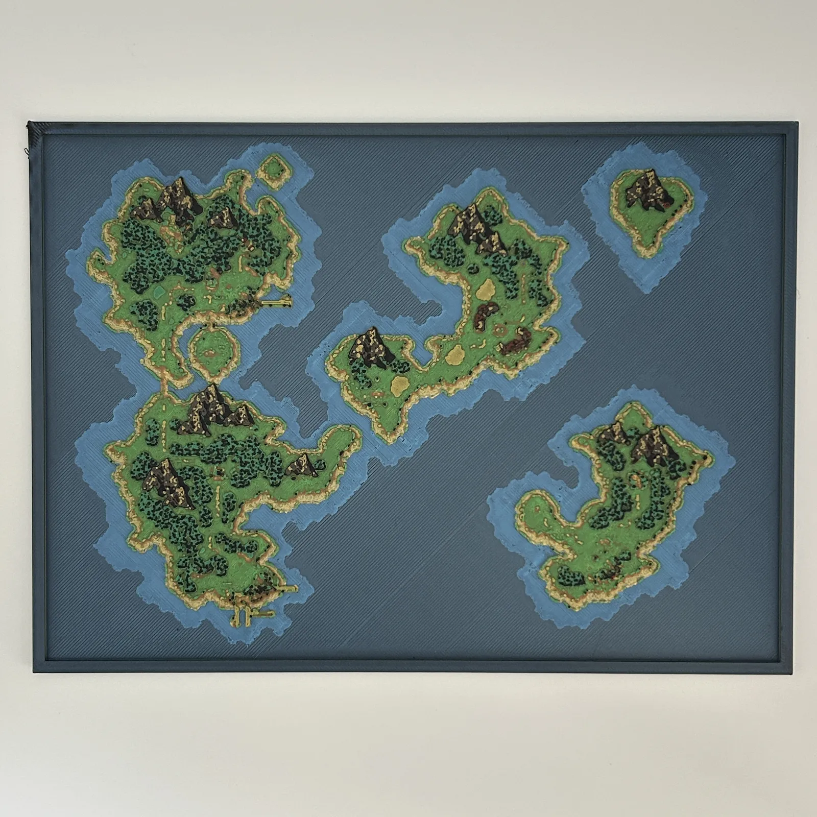 ChronoTrigger Present Day Map HueForge