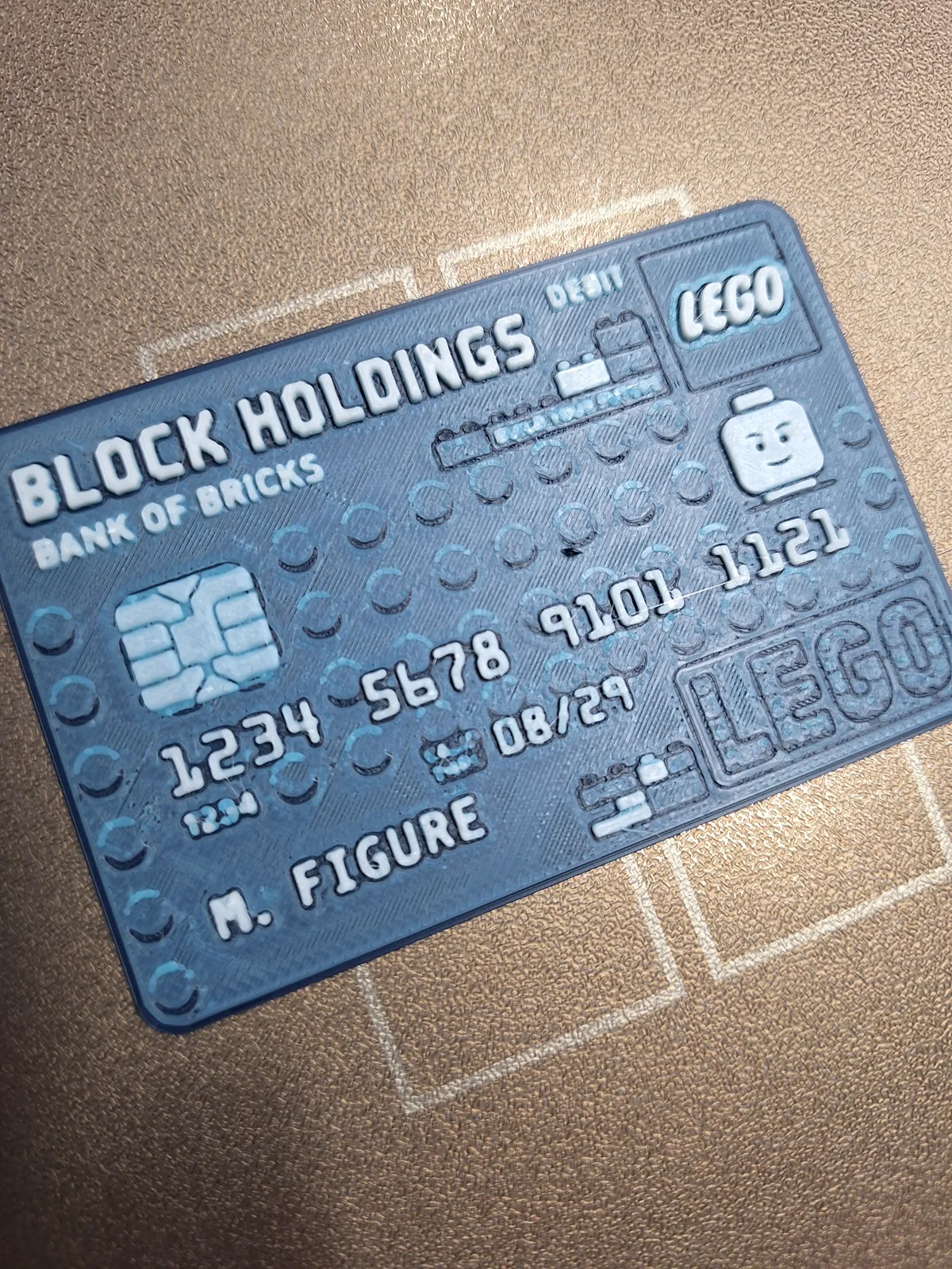 Bank of Bricks Card
